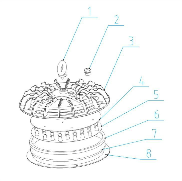 Luz de bahía alta UFO 150w