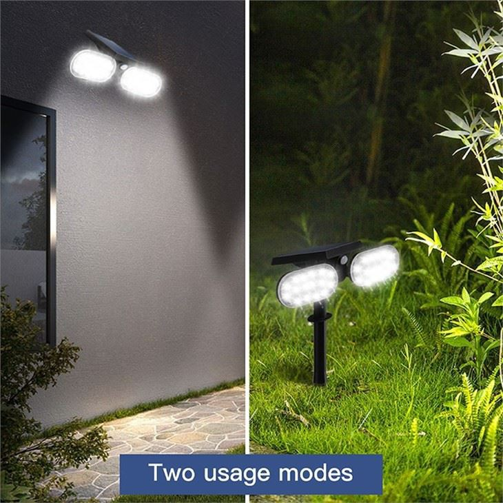 Luces de pared solares LED al aire libre