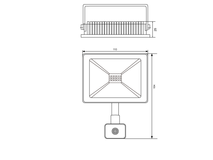 Focos LED con sensor de movimiento