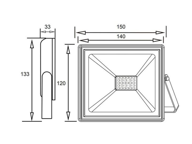 Proyector LED para exteriores de 20 W