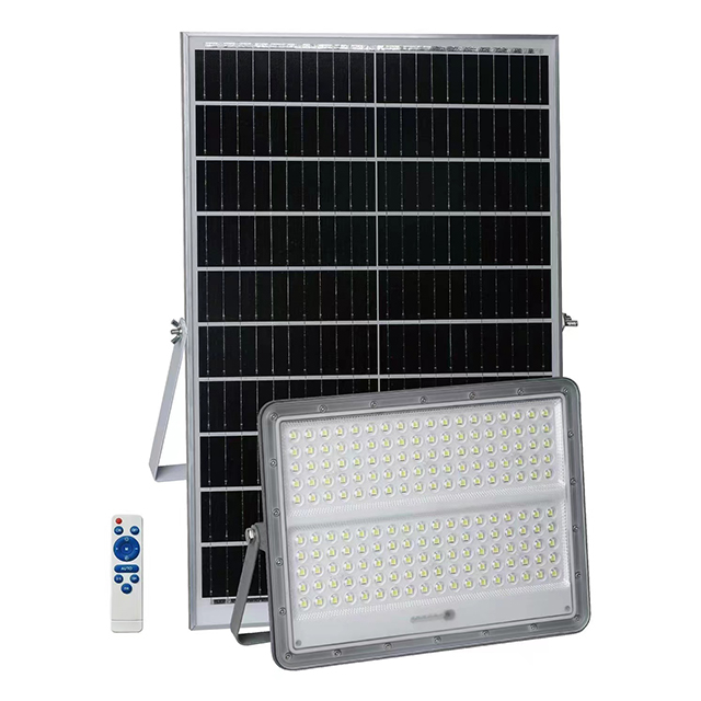 Luz de inundación llevada solar de alta potencia 200W/300W/400W de la temperatura dicroica teledirigida impermeable al aire libre al por mayor