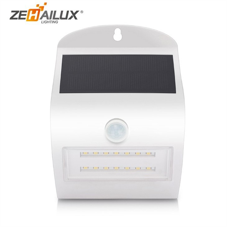 Luz solar con sensor de movimiento LED para exteriores