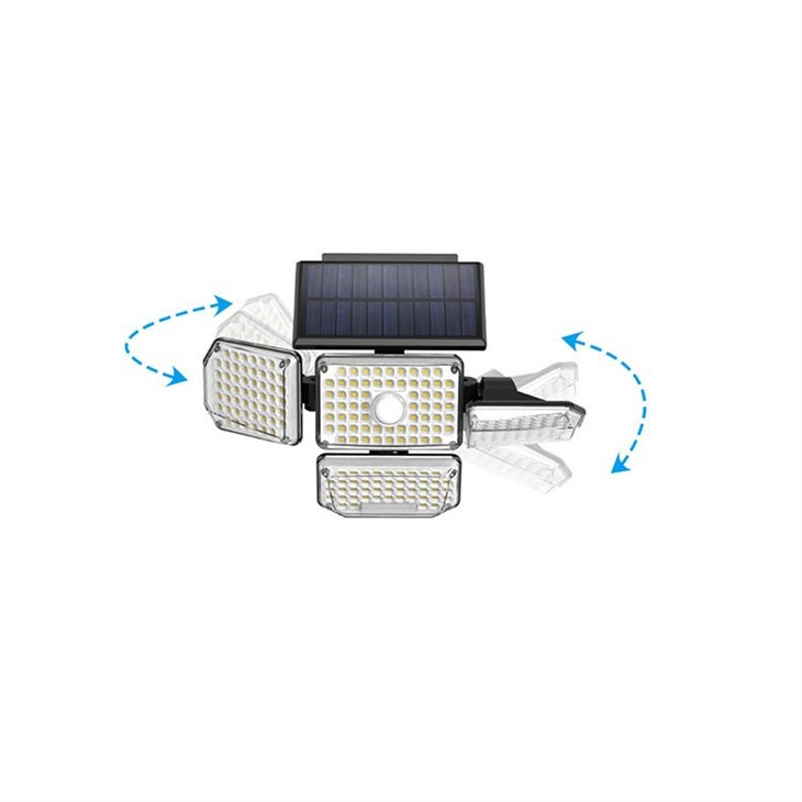 Luz solar LED con sensor PIR para exteriores