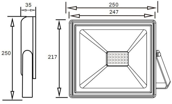 Proyector LED Dob