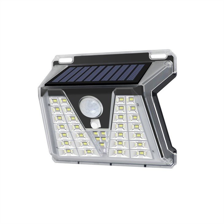 Aplique de pared LED solar con sensor Pir