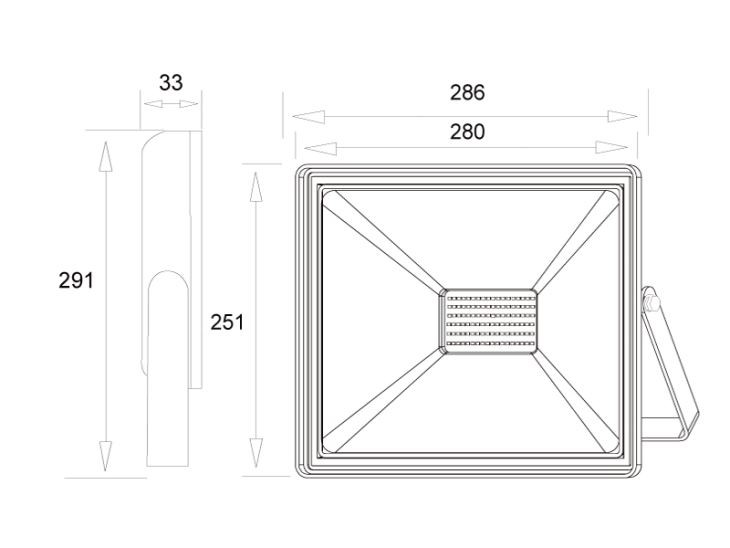 Aprobación CE del reflector LED de 100 W