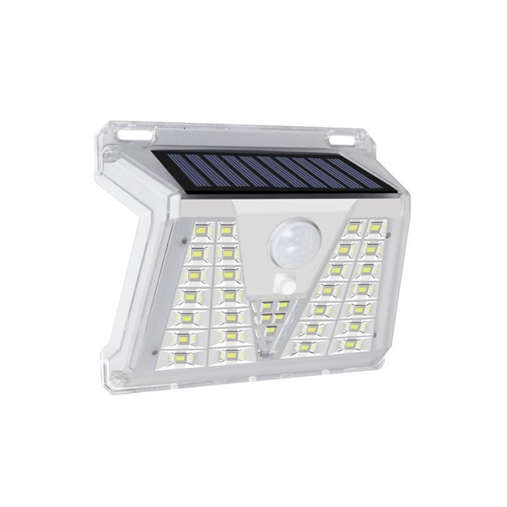 Aplique de pared LED solar con sensor Pir