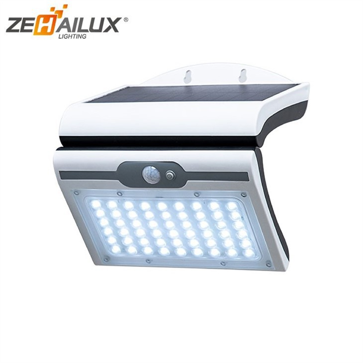 Lámpara de pared LED con sensor solar