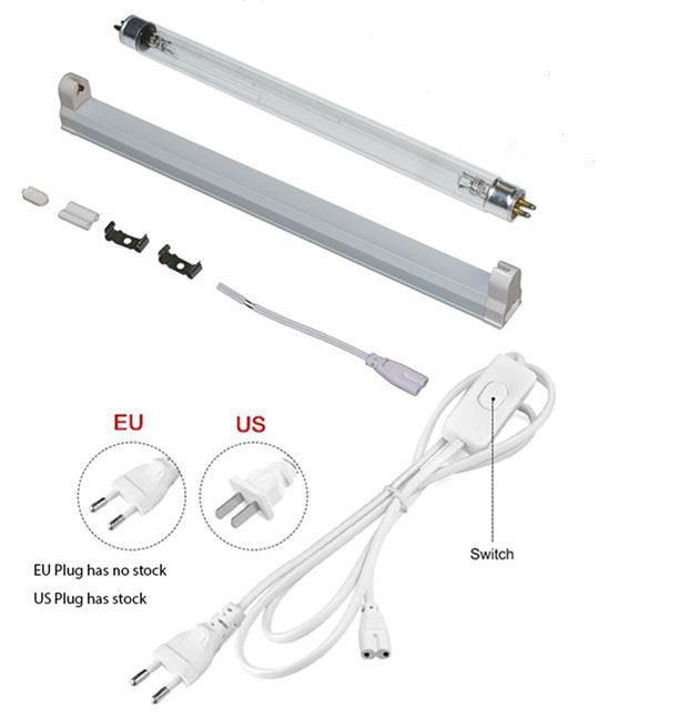 Luz UVC para matar bacterias